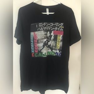 Perfect Condition Clash London Calling Japanese Release T Shirt